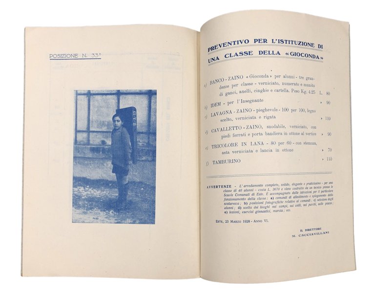 La GIOCONDA dei BALILLA. Scuole Comunali di ESTE. Marzo dell'anno … | Immagine Gallery 2