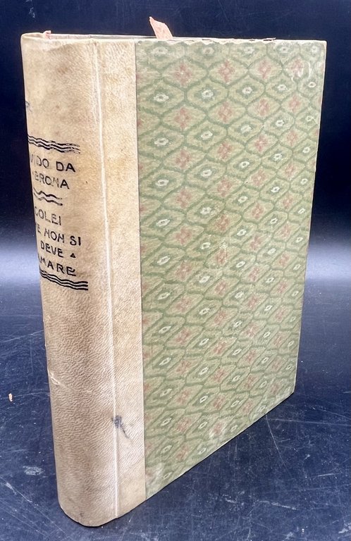 Lotto di 5 opere in speciali legature: 1) La VITA …