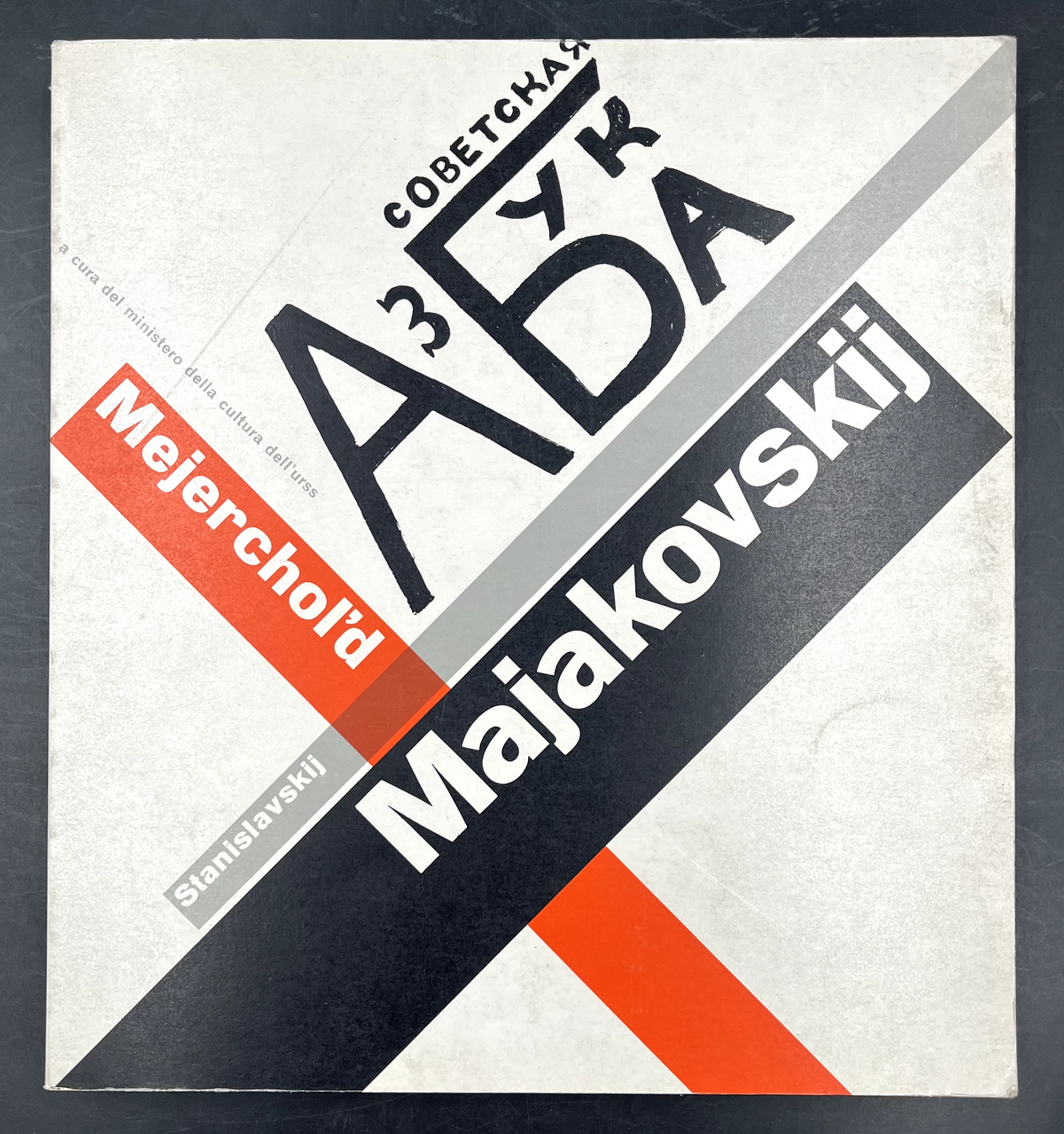 MAJAKOVSKIJ, Mejerchol'd, Stanislavskij. Mostra a Palazzo Esposizioni , Roma, 1975