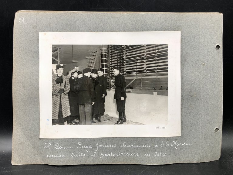 MARTINI & ROSSI. 12 grandi VERE FOTOGRAFIE di IMPIANTI nello …