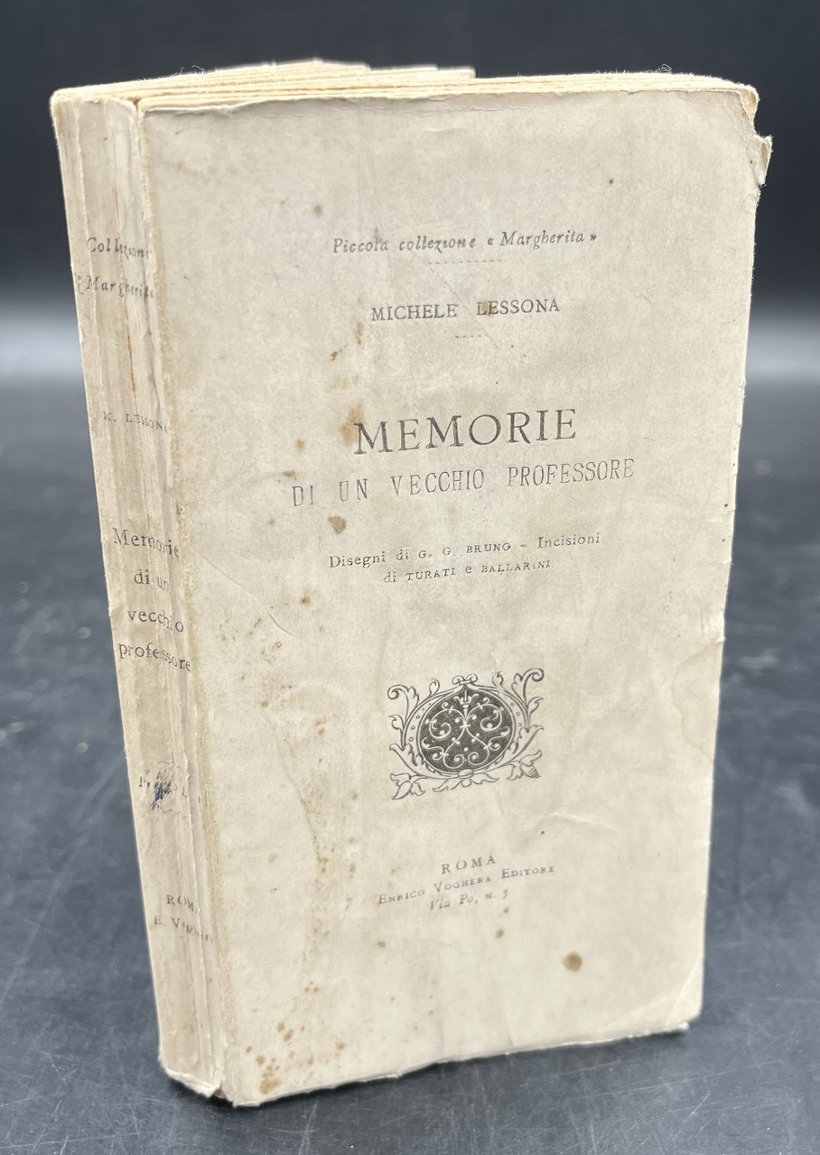 MEMORIE di un VECCHIO PROFESSORE. Esami. Disegni di G.G.Bruno. Incisioni …