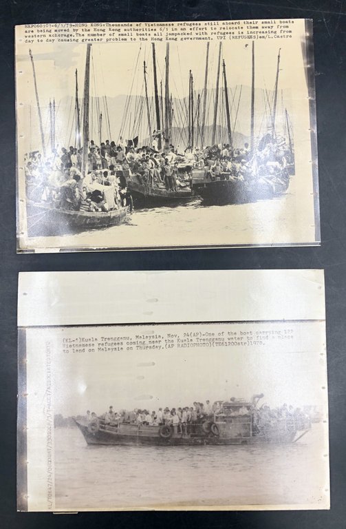 Michèle RAY in VIETNAM. Serie di 5 FOTOGRAFIE d'agenzia sulla …