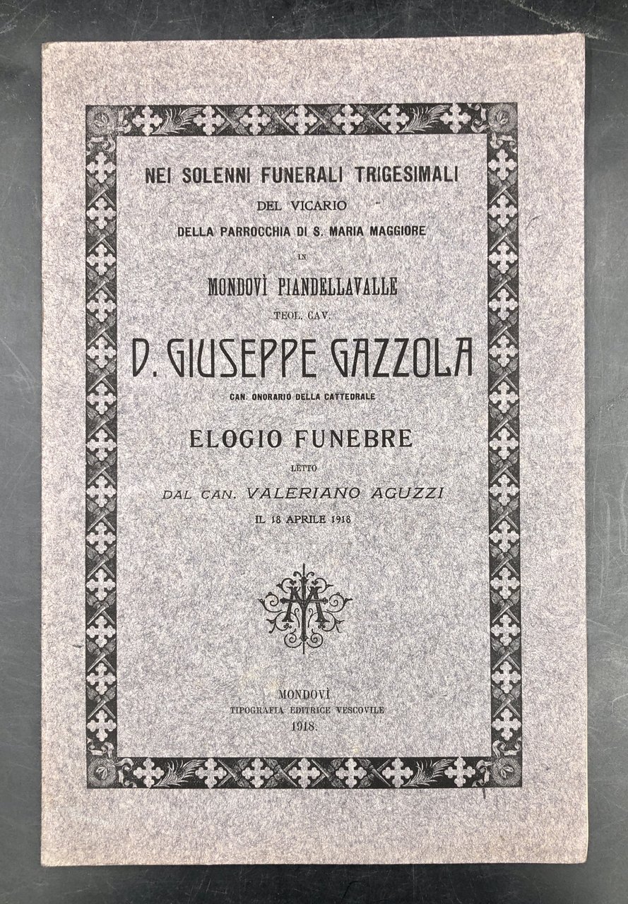 Nei solenni funerali trigesimali del Vicario della parrocchia di S. …