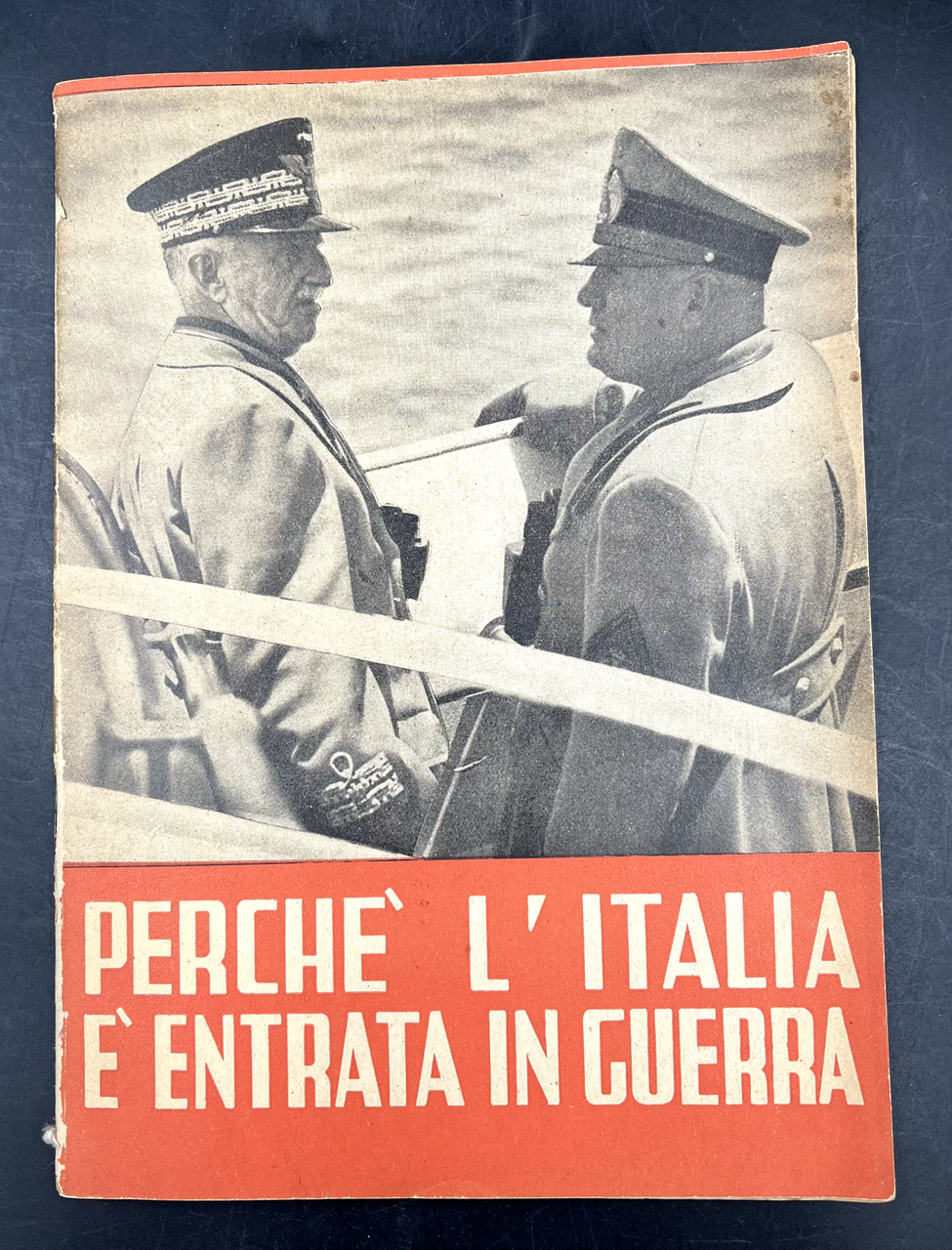 PERCHé l'ITALIA è ENTRATA in GUERRA.