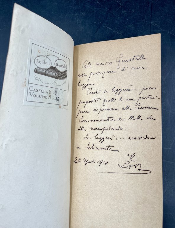 SICILIA. Note di una passeggiata CICLISTICA. Con una lunga DEDICA …