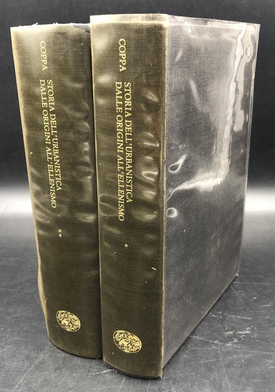 Storia dell'URBANISTICA dalle ORIGINI all'ELLENISMO. Opera completa in 2 volumi in cofanetto. Collana Manuali di arte, architettura e urbanistica.