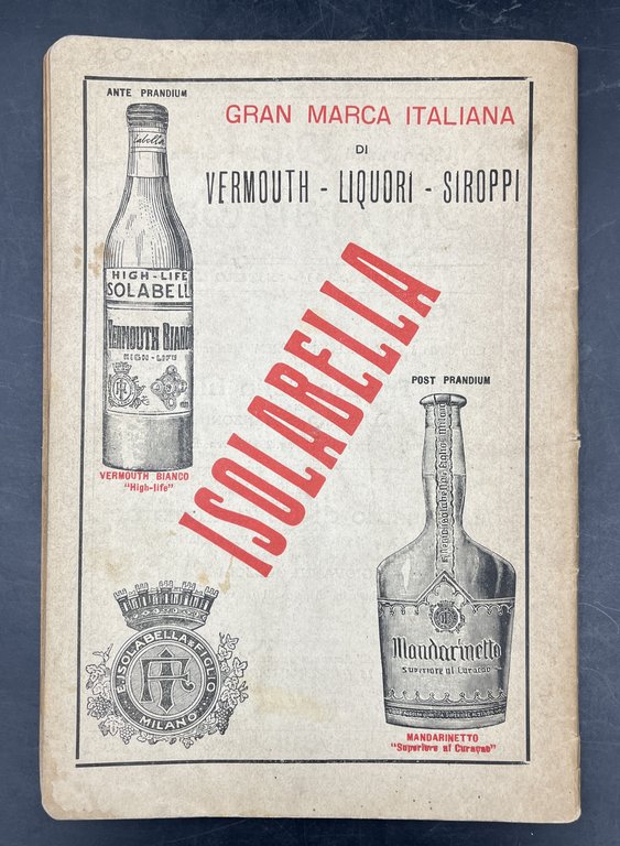 STRENNA-TRAMWAY 1916. Direzione e ammnstrazione dell' "In Tramway". Con vari …