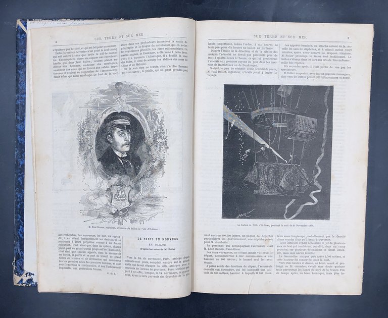 Sur TERRE et sur MER. Journal hebdomadaire de voyages et …