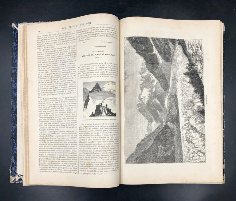 Sur TERRE et sur MER. Journal hebdomadaire de voyages et …