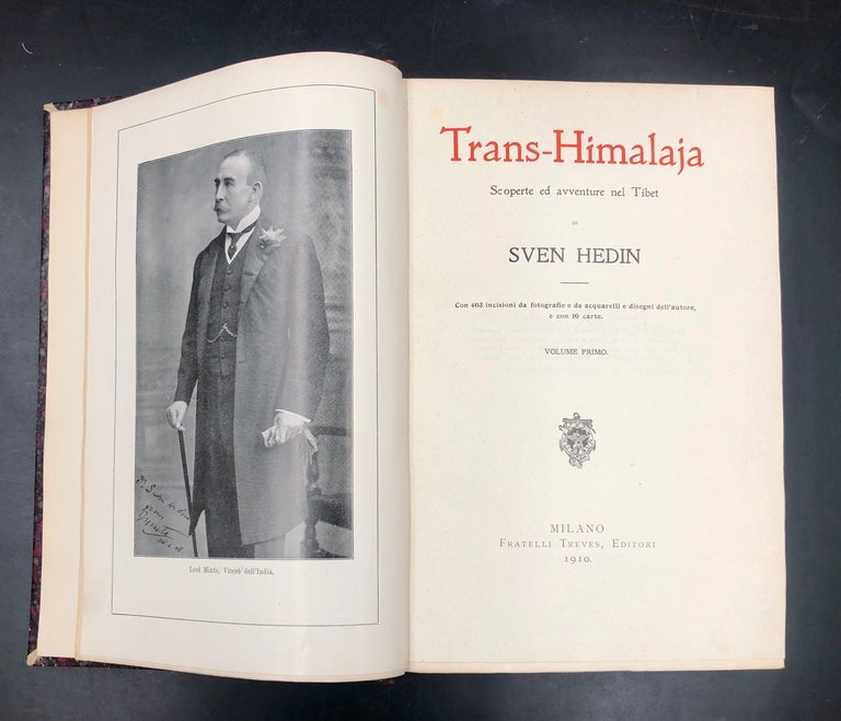 TRANS-HIMALAJA. Scoperte ed avventure nel TIBET. Prima edizione italiana.