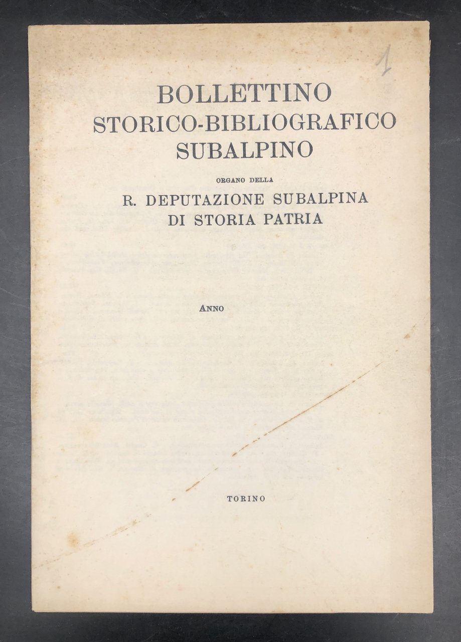 Un'ANTICA SINODO provinciale INEDITA di GENOVA (1375). Stralcio da Boll. …