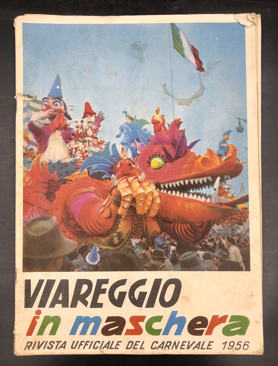 VIAREGGIO in MASCHERA. Rivista ufficiale del CARNEVALE 1956. Seconda edizione.