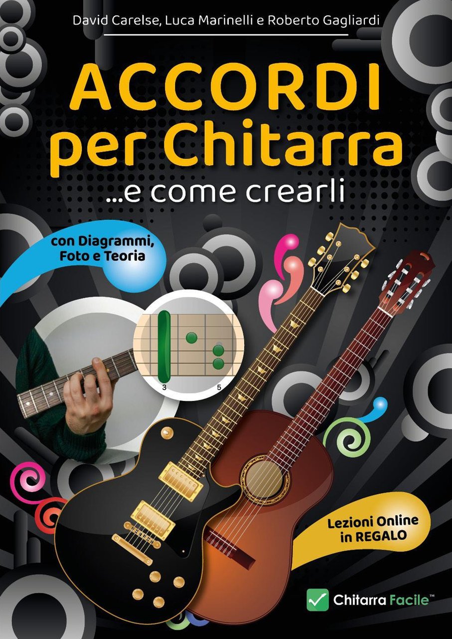 Accordi per chitarra e come crearli. Prontuario, diagrammi, foto, teoria …
