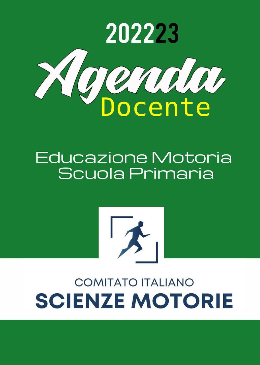 Agenda del docente. Educazione motoria scuola primaria