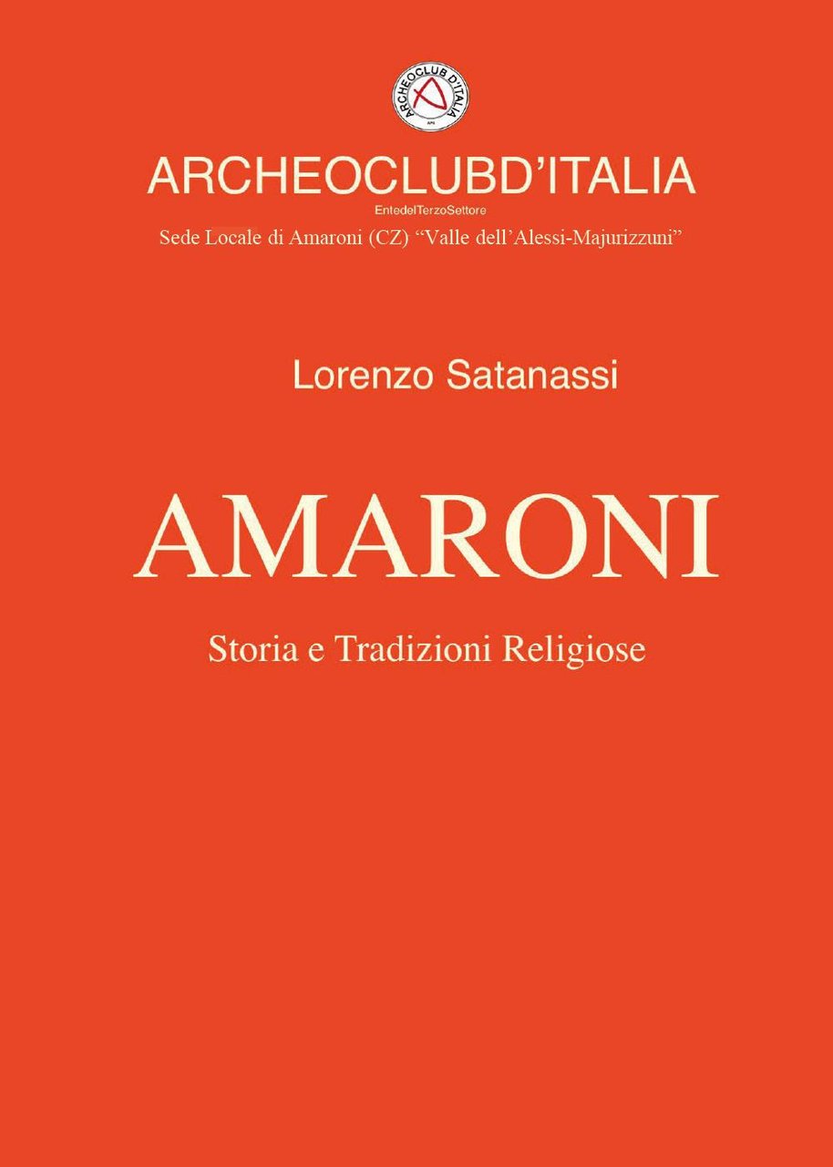 Amaroni. Storia e tradizioni religiose | Immagine principale