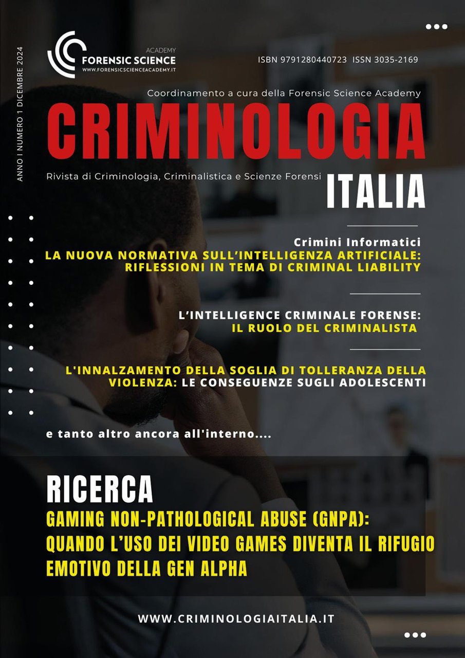 Criminologia Italia. Vol. 1