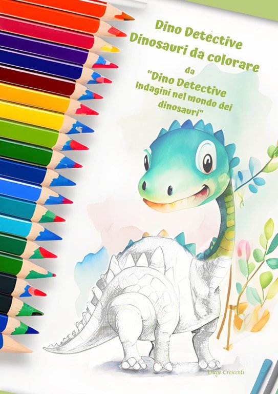 Dino Detective. Dinosauri da colorare