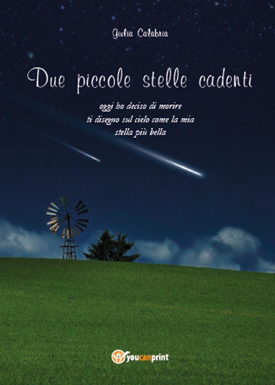 Due piccole stelle cadenti. Oggi ho deciso di morire, ti …