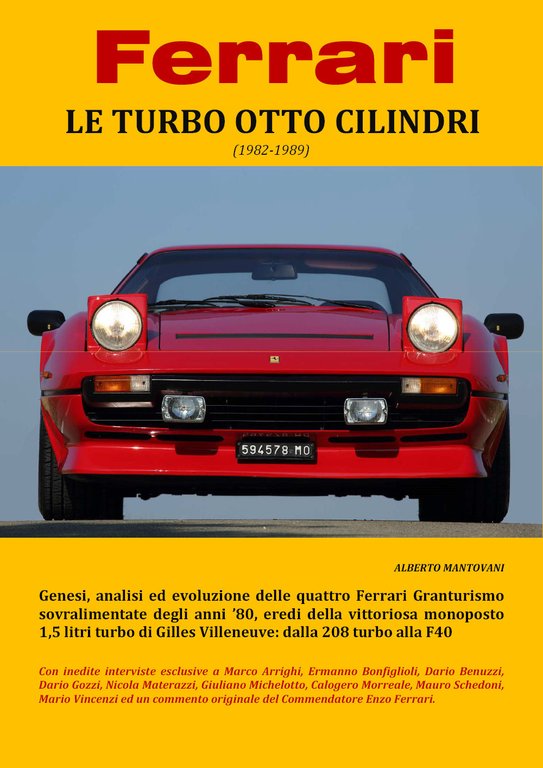 Ferrari. Le turbo otto cilindri (1982-1989)