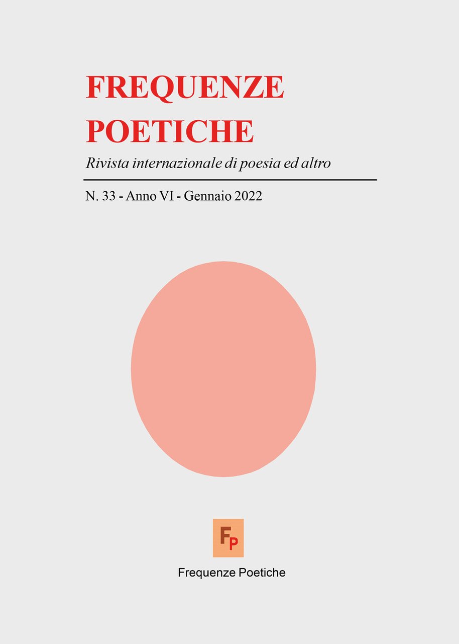 Frequenze poetiche. Rivista di poesia internazionale ed altro. Vol. 33
