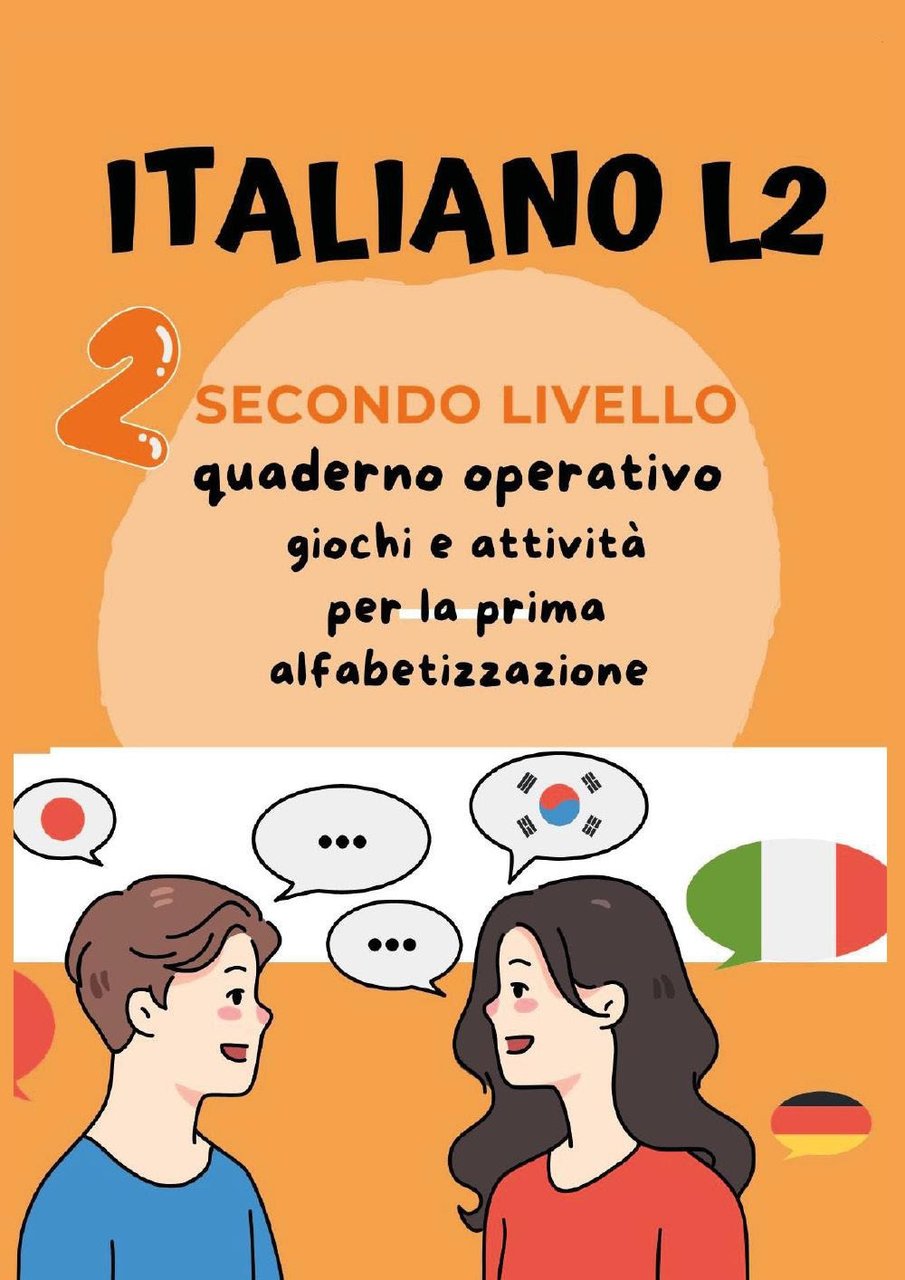 Italiano L2 per bambini stranieri. Secondo livello. Giochi e attività … | Immagine principale