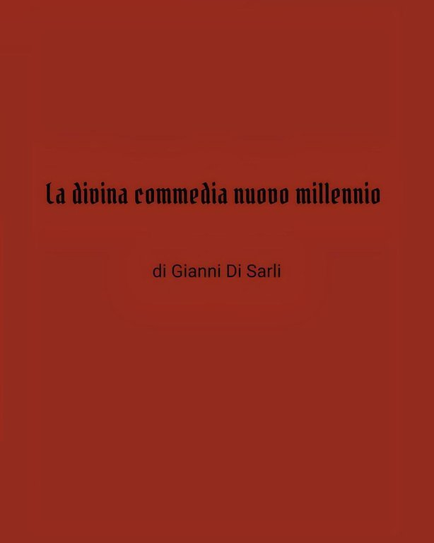 La divina commedia nuovo millennio