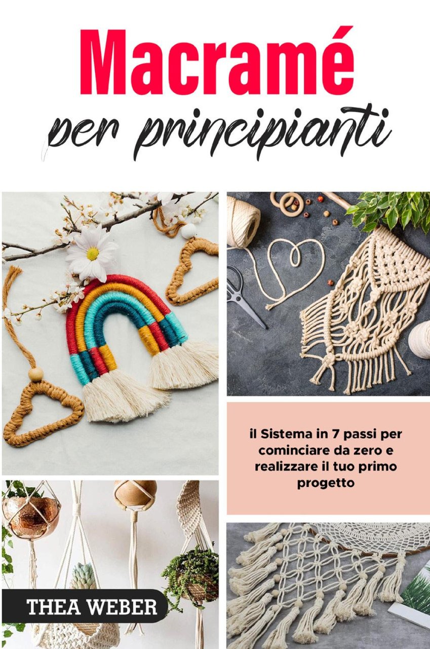 Macramé per principianti: il Sistema in 7 passi per cominciare …