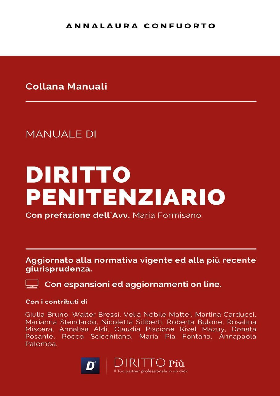 Manuale di diritto penitenziario | Immagine principale