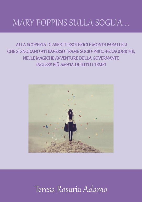 Mary Poppins sulla soglia.