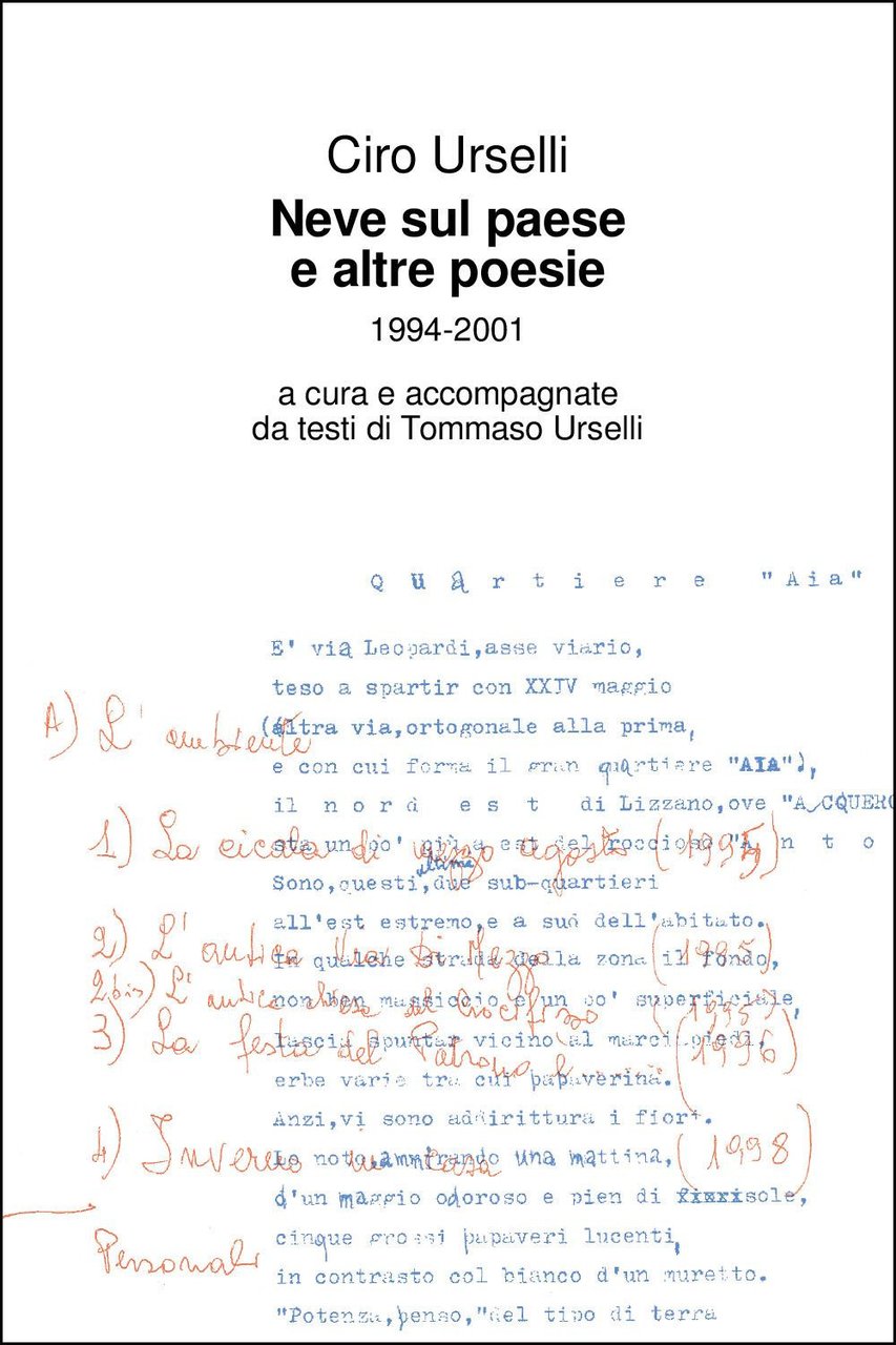 Neve sul paese e altre poesie | Immagine principale