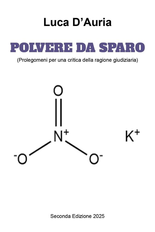 Polvere da sparo (prolegomeni per una critica della ragione giudiziaria)