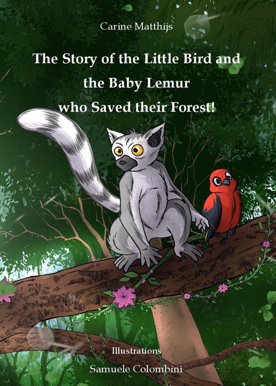 The story of the little bird and the baby lemur …