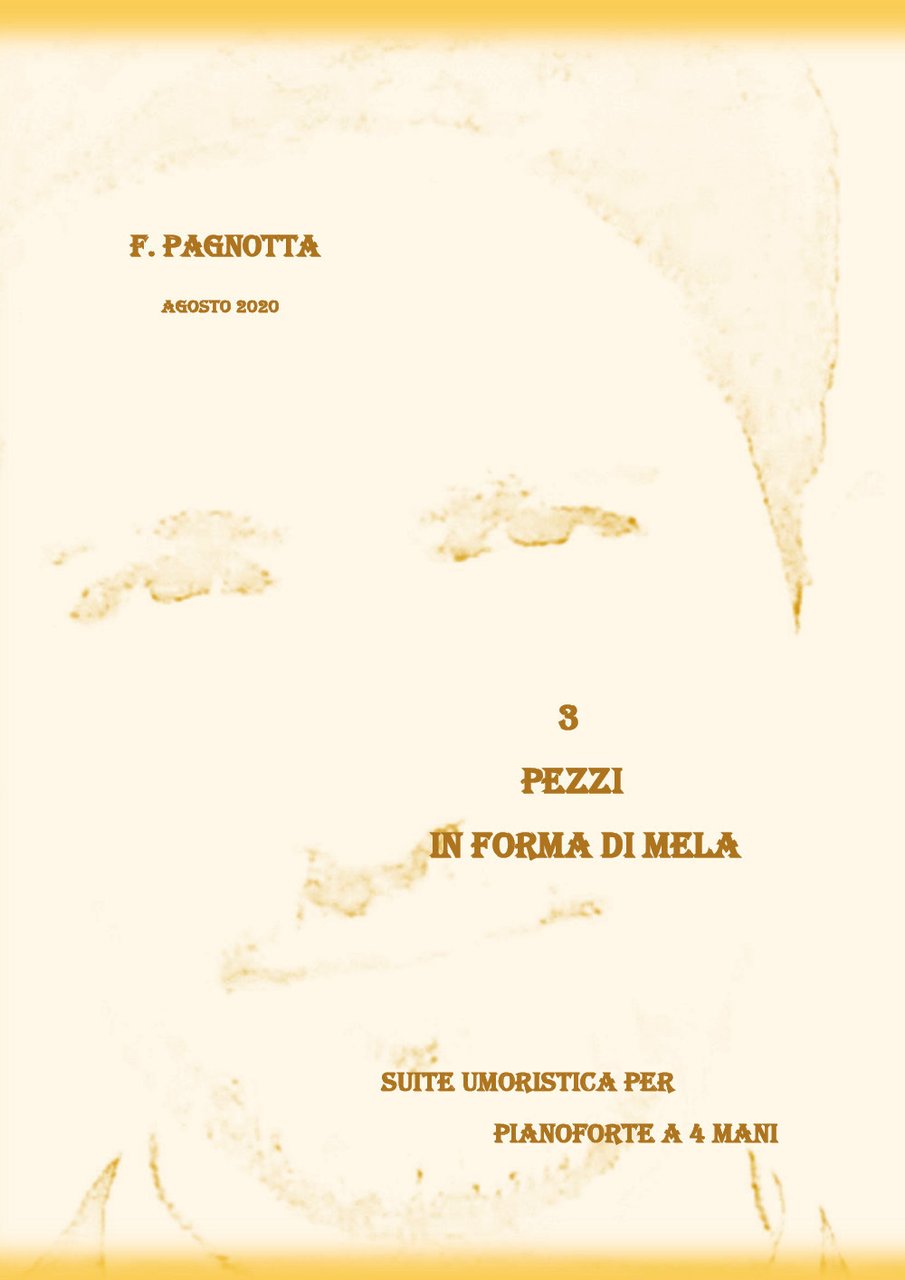 Tre pezzi in forma di mela