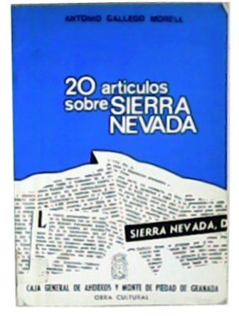 20 artículos sobre Sierra Nevada.