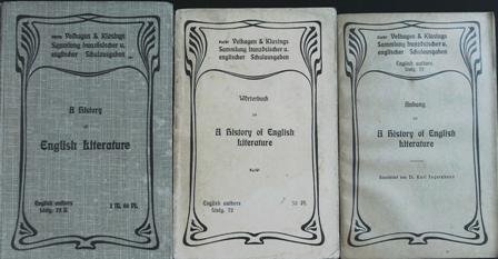 A History of English Literature / Anhang / Wörterbuch. Für … | Immagine principale