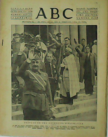 ABC. Año trigésimo quinto. Nº 11.318. | Immagine principale