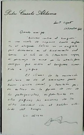 Anónimos contra el banquero.