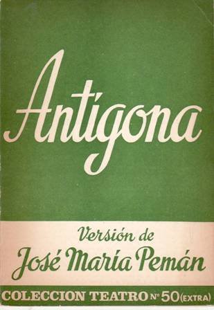 Antígona. Adaptación muy libre de la tragedia de Sofocles. | Immagine principale