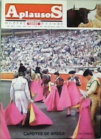 APLAUSOS Nº 693 - AÑO XV. Toros. Semanario taurino. Capotes … | Immagine principale