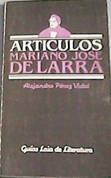 Artículos de Mariano José De Larra. | Immagine principale