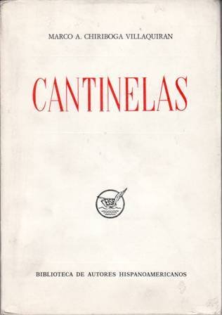 Cantinelas. Poemas.