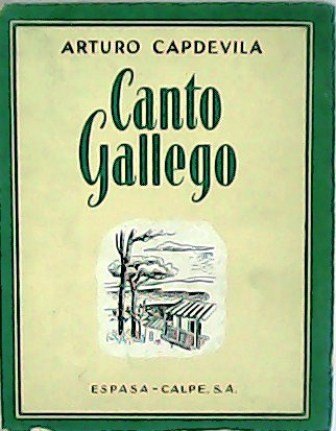 Canto gallego. Poesía.