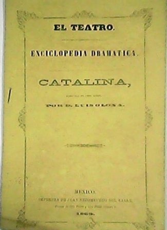 Catalina (zarzuela en tres actos).