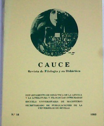 CAUCE.- Revista de Filología y su Didáctica. Nº16 Dirigida por …