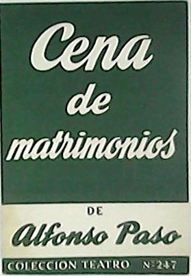 Cena de matrimonios. Juego en tres partes.