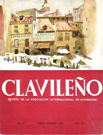 CLAVILEÑO. Revista de la Asociación Internacional de Hispanismo.- Año V, … | Immagine principale