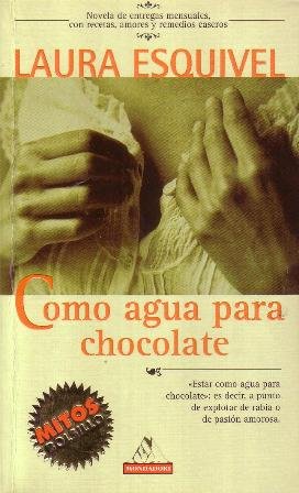 Como agua para chocolate. Novela.