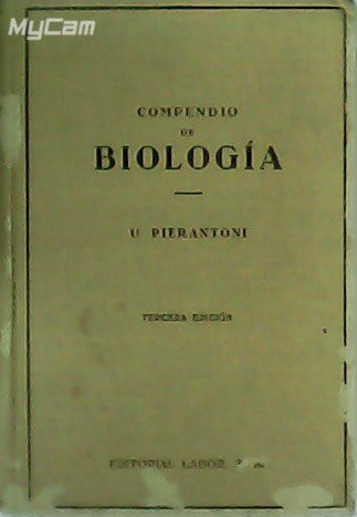 Compendio de Biología. Con inclusion de la Genética y de … | Immagine principale