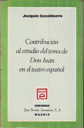 Contribución al estudio del tema de Don Juan en el …