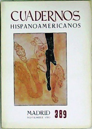 CUADERNOS HISPANOAMERICANOS Nº 389, NOVIEMBRE 1982. Homenaje a José Cadalso.